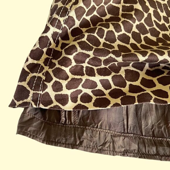 Vintage A-K-R-I-S- (AKRIS) Giraffe Print Skirt - Picture 6 of 6